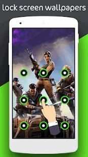 Fort battle lock screen royal fortnte wallpapers screenshot 1