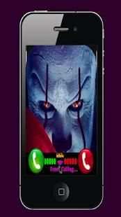 Fake Call From Vedio Pennywise screenshot 1