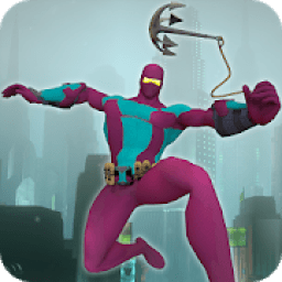 Ultimate Rope Hero Ninja City आइकन
