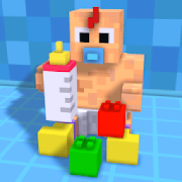 ikon bayi kerajinan: perempuan rumah bangunan simulator