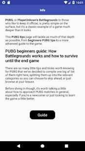 GUIDE FOR PUBG screenshot 2