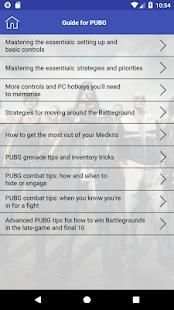 GUIDE FOR PUBG screenshot 3