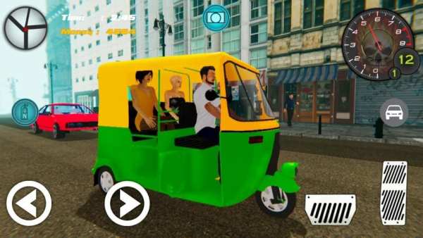 Auto Rickshaw Driver - Tuk Tuk स्क्रीनशॉट 1