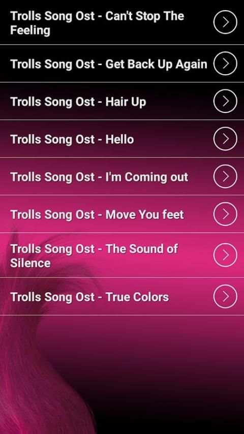 Trolls Song Ringtones screenshot 3