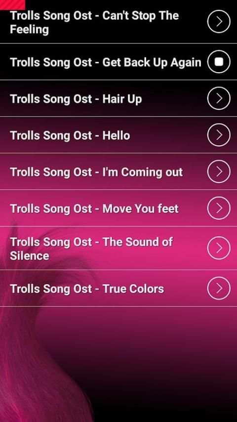 Trolls Song Ringtones screenshot 2
