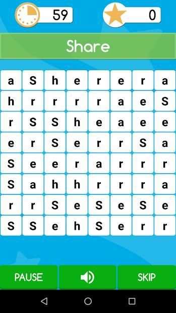 WordGame स्क्रीनशॉट 2