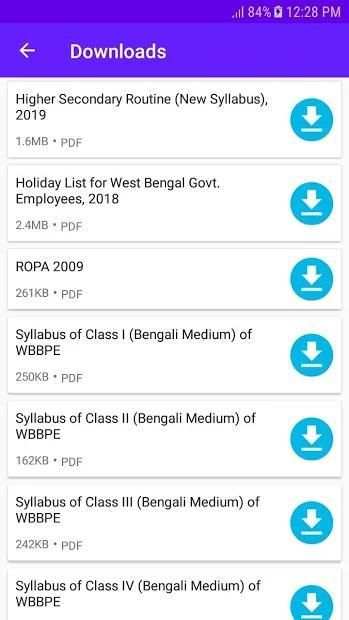 WB Notification App स्क्रीनशॉट 2
