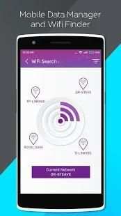 Mobile Data Manager & WiFi Finder 1 تصوير الشاشة