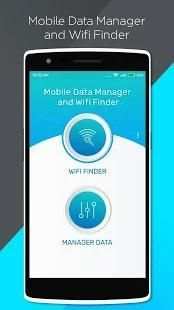 Mobile Data Manager & WiFi Finder 6 تصوير الشاشة