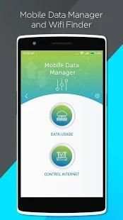 Mobile Data Manager & WiFi Finder 5 تصوير الشاشة
