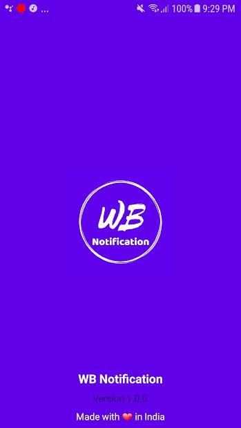 WB Notification App स्क्रीनशॉट 15