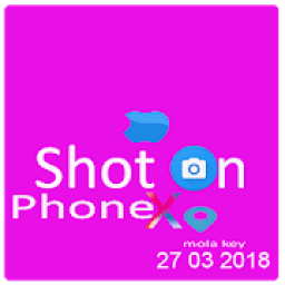 ikon Camera For iphone X :ShotOn Galery,Stamp,watermark