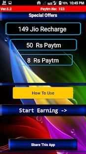 Earn free Paytm Cash 2018 -Paytm Earning game screenshot 4