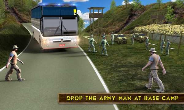 Real Army Bus Simulator 2018 screenshot 2