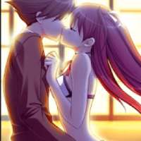 100+ Anime Couple Kiss Wallpaper