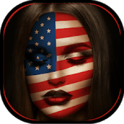 Profile Photos with Flags - Face Paint Editor icon