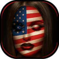 Profile Photos with Flags - Face Paint Editor on 9Apps