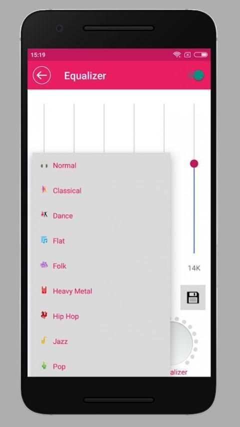 Music Player 2018 स्क्रीनशॉट 2