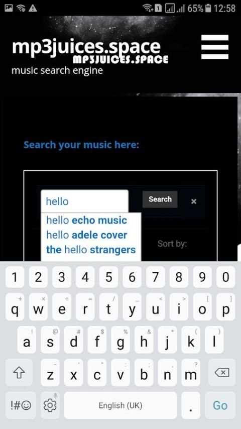 mp3juices .space screenshot 1