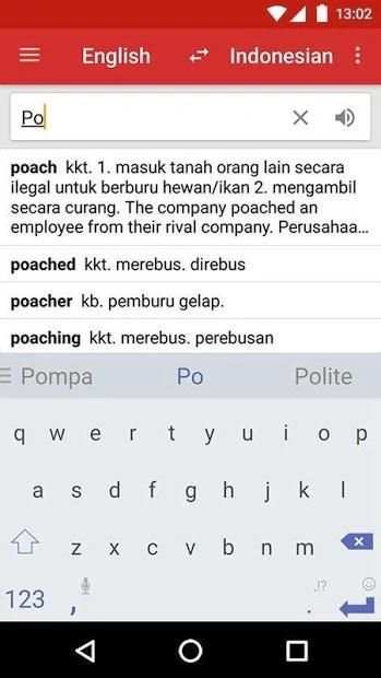 Kamus Inggris (Kamusku) screenshot 5