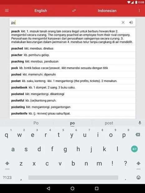 Kamus Inggris (Kamusku) screenshot 2