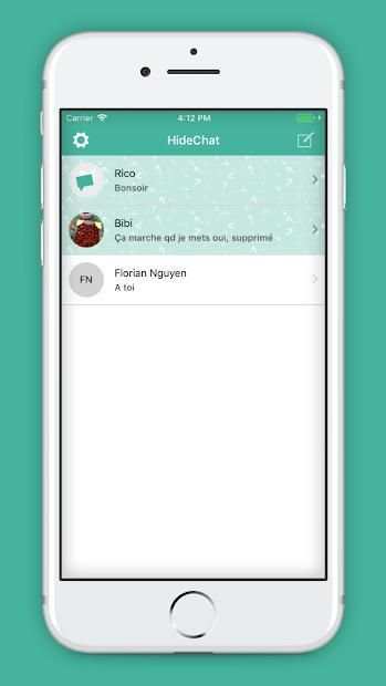 HideChat screenshot 2