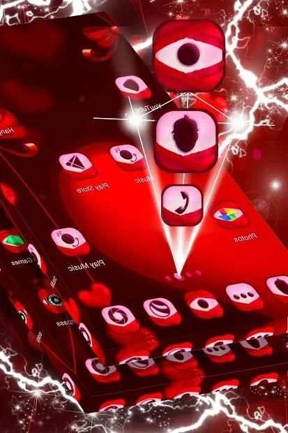 Love Hearts Launcher Theme screenshot 3