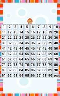 Kids Counting Hundred Chart स्क्रीनशॉट 15
