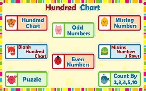 Kids Counting Hundred Chart screenshot 16
