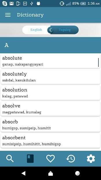English To Tagalog Dictionary screenshot 5