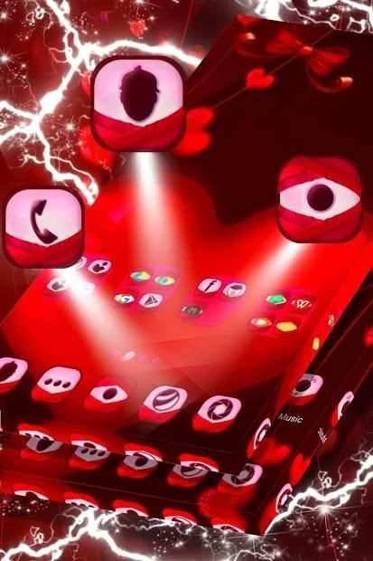 Love Hearts Launcher Theme screenshot 2