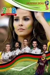 Football Photo Editor 2018 screenshot 1