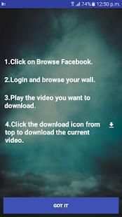 Video Downloader For Facebook screenshot 3