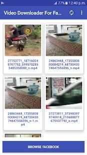 Video Downloader For Facebook screenshot 2
