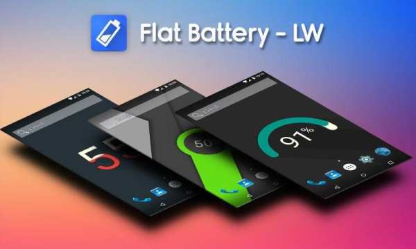 Flat Battery Live Wallpaper screenshot 1