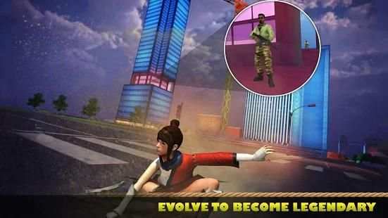 Ninja Girl Superhero Game screenshot 1