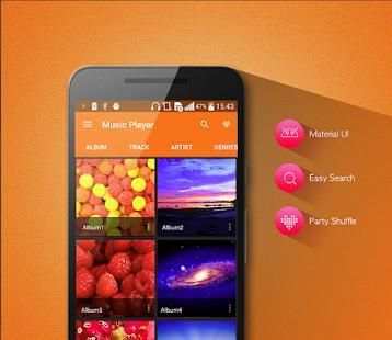 Music Player HD Mp3 स्क्रीनशॉट 3