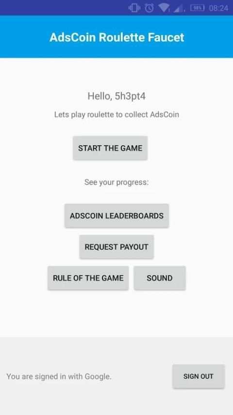 AdsCoin Roulette Faucet screenshot 6