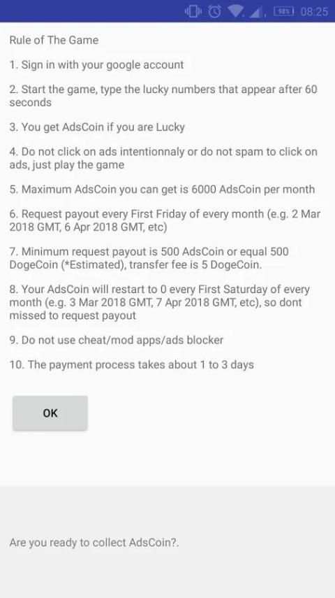 AdsCoin Roulette Faucet screenshot 5