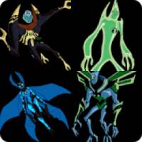 Guess all ben 10 ultimate aliens - alien force