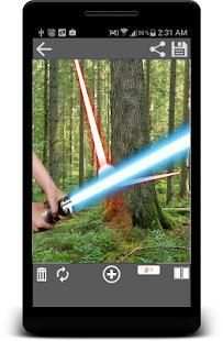 Lightsaber Photo Maker Editor स्क्रीनशॉट 2
