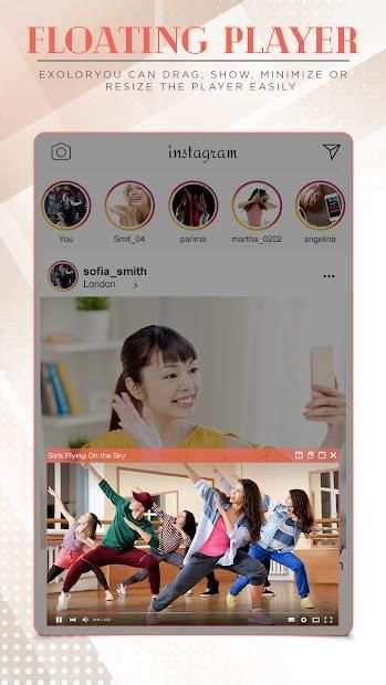 Video Popup Player -Floating Video Player स्क्रीनशॉट 6