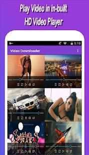 XX Video Downloader स्क्रीनशॉट 2
