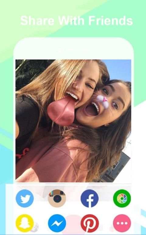 Sweet Selfie & Filtre Camera & Beauty Camera 2018 screenshot 1
