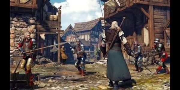 The witcher 3 PS4 game in android screenshot 1