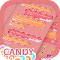 Candy SMS Theme – Message Style Candyland on 9Apps