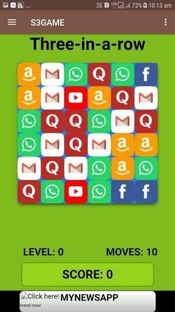 S3GAME - Matching with WhatsApp,Facebook,Amazon... स्क्रीनशॉट 4