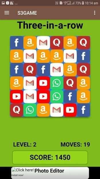 S3GAME - Matching with WhatsApp,Facebook,Amazon... स्क्रीनशॉट 2