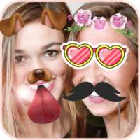 Animal face sticker photo editor