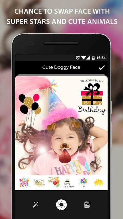 Animal face sticker photo editor screenshot 6